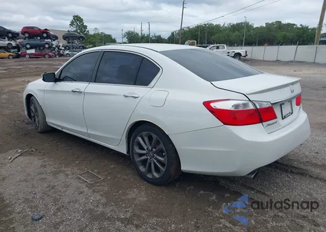 2015 Honda Accord Sport из США, поврежденный, VIN 1HGCR2F51FA193491